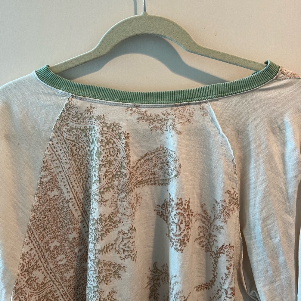 Free People True Perfection Tee In Almond Milk - Picture 10 of 16